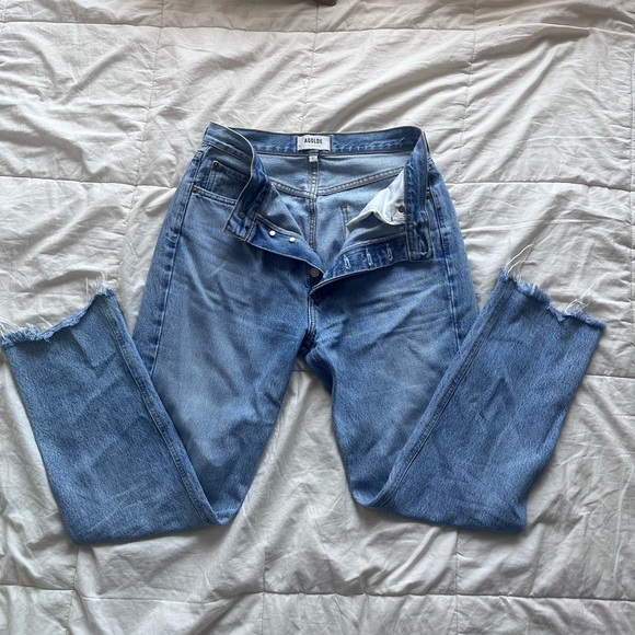 AGOLDE Riley Cropped Jeans - Picture 2 of 6